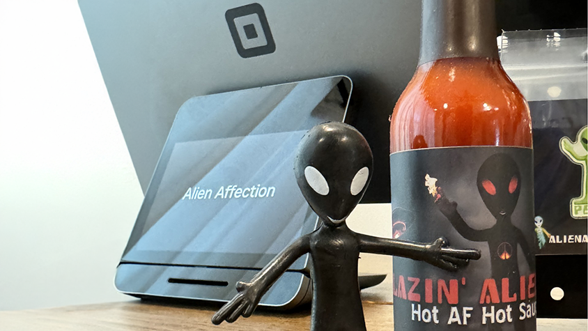 Blazin' Alien Hot Sauce